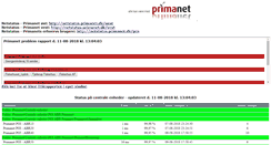 Desktop Screenshot of netstatus.primanet.dk